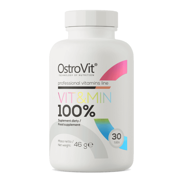 OstroVit 100% Vit&Min 30 tablettia