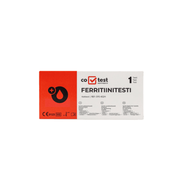 Ferritiinitesti Co-Test, Kotitesti