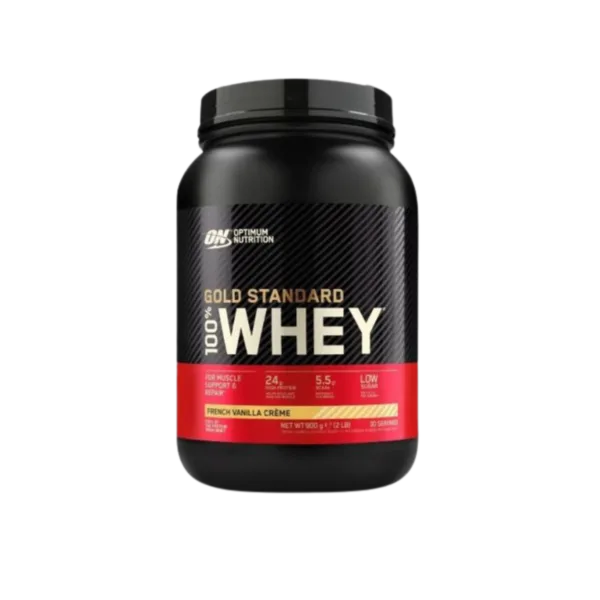 Optimum Nutrition Gold Standard 100 % Whey Protein,900g French Vanilla Creme