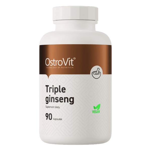 Triple Ginseng VEGE 90 kapselia Ostrovit
