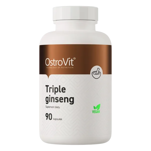 Triple Ginseng VEGE 90 kapselia Ostrovit