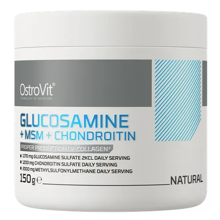 Glukosamiini + MSM + Kondroitiini 150 g Ostrovit maustamaton