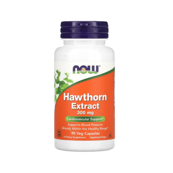 Hawthorn Extract, 300 mg, 90 Veg Kapselia NOW Foods