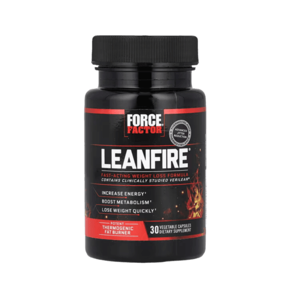 LeanFire® 30 kasviperäistä kapselia Force Factor,