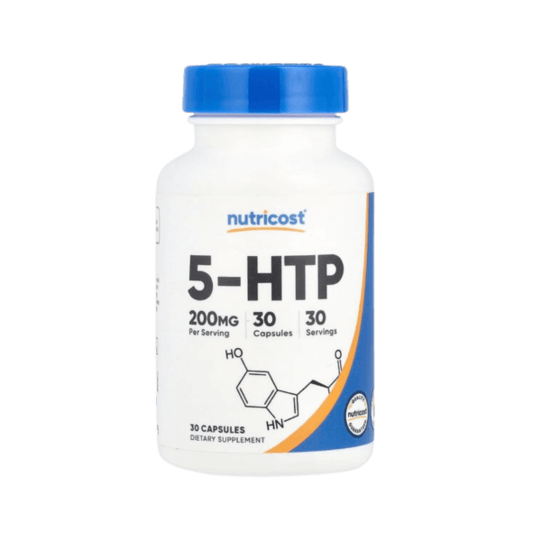 5-HTP 200 mg, 30 Kapselia Nutricost