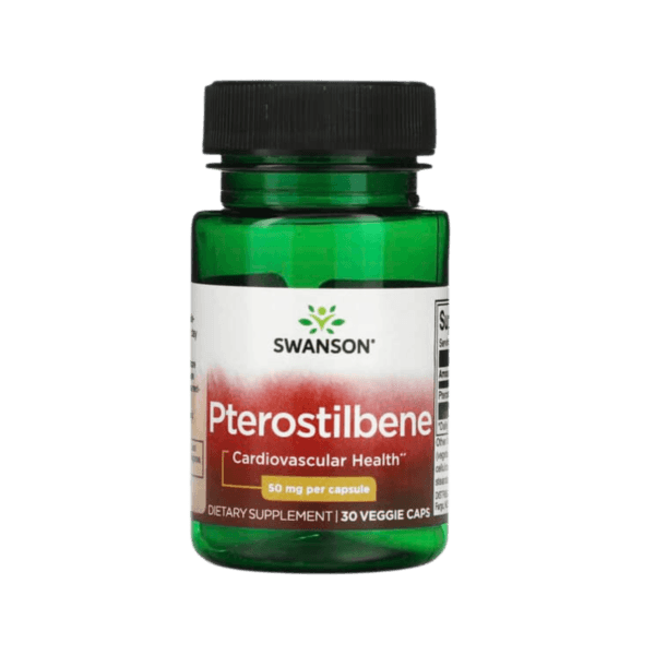 Pterostilbene 50 mg, 30 vege kapselia Swanson