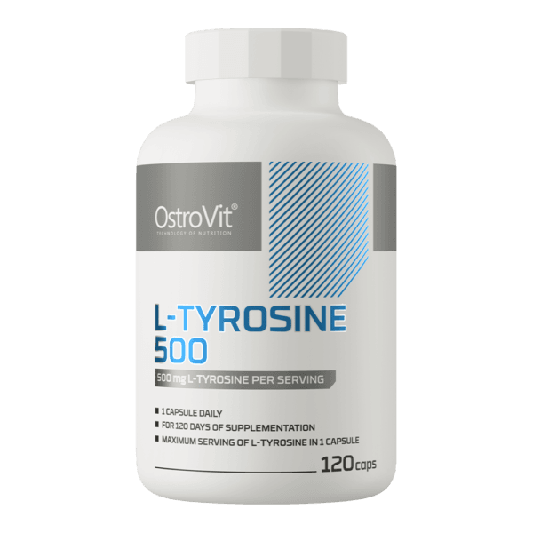 L-Tyrosiini 500 mg – 120 Kapselia OstroVit
