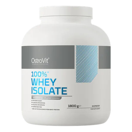 100% Whey Isolate 1800 g OstroVit – Vadelma