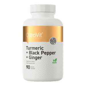 Turmeric + Black Pepper + Ginger 90 tabl OstroVit