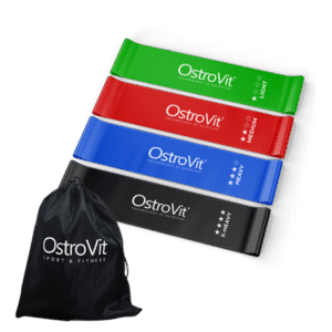 Vastuskuminauhat 4 kpl + säilytyspussi